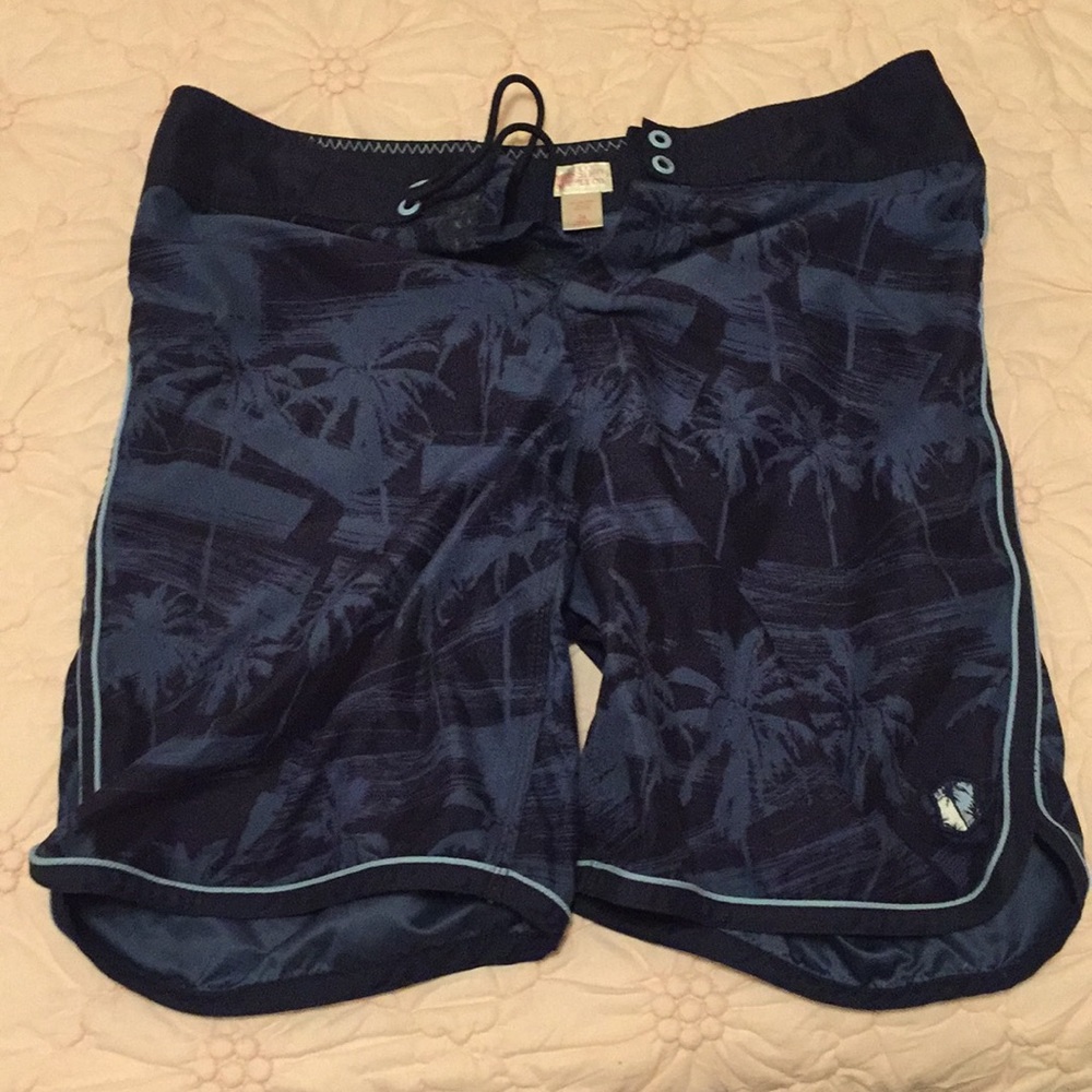 Navy board shorts